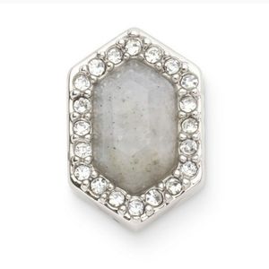 Keep Collective Pave Set Moonstone Charms×3